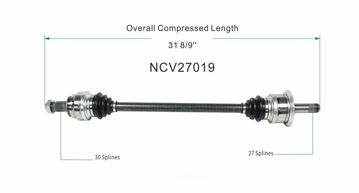 GSP North America NCV27019 CV Axle Assembly