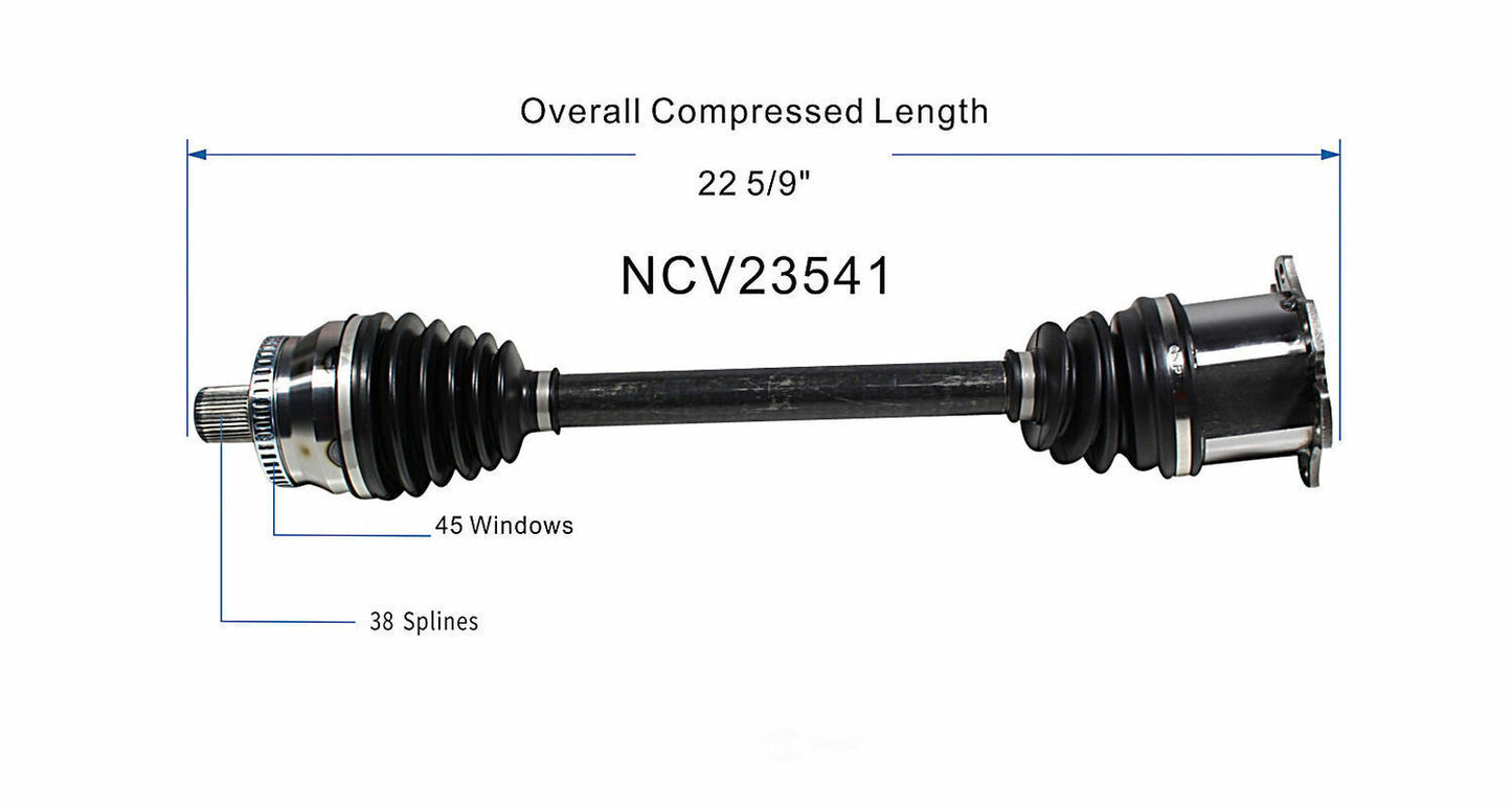 GSP North America NCV23541 CV Axle Assembly