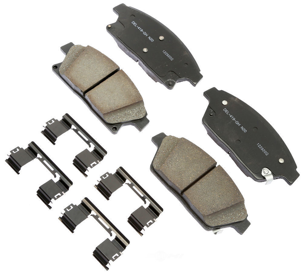 ACDelco Professional Durastop 17D1467CHF1 Disc Brake Pad Set