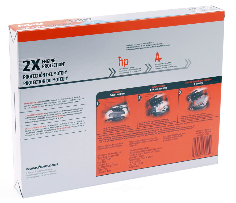 Fram CA12087 Air Filter