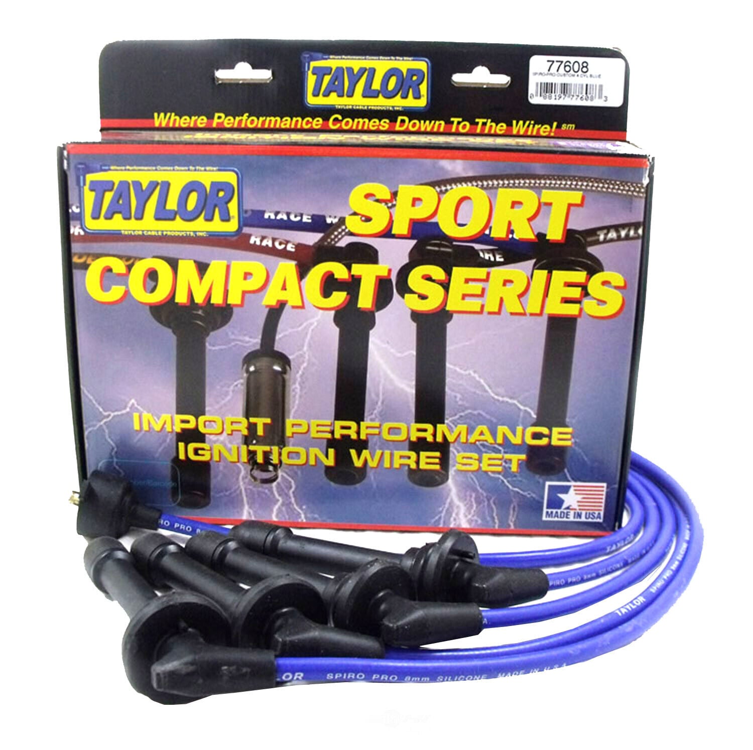 Taylor Cable 77608 Spark Plug Wire Set