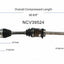 GSP North America NCV39524 CV Axle Assembly