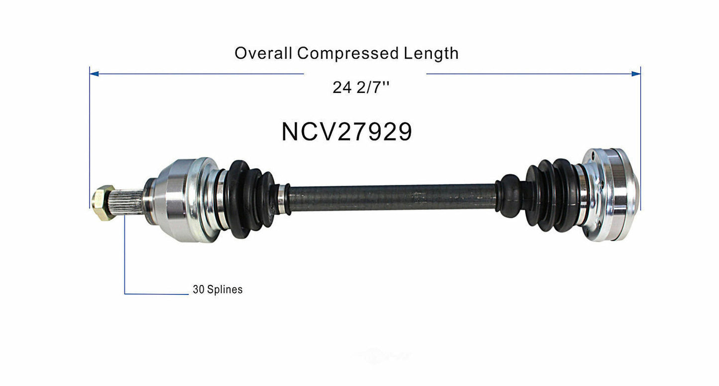 GSP North America NCV27929 CV Axle Assembly