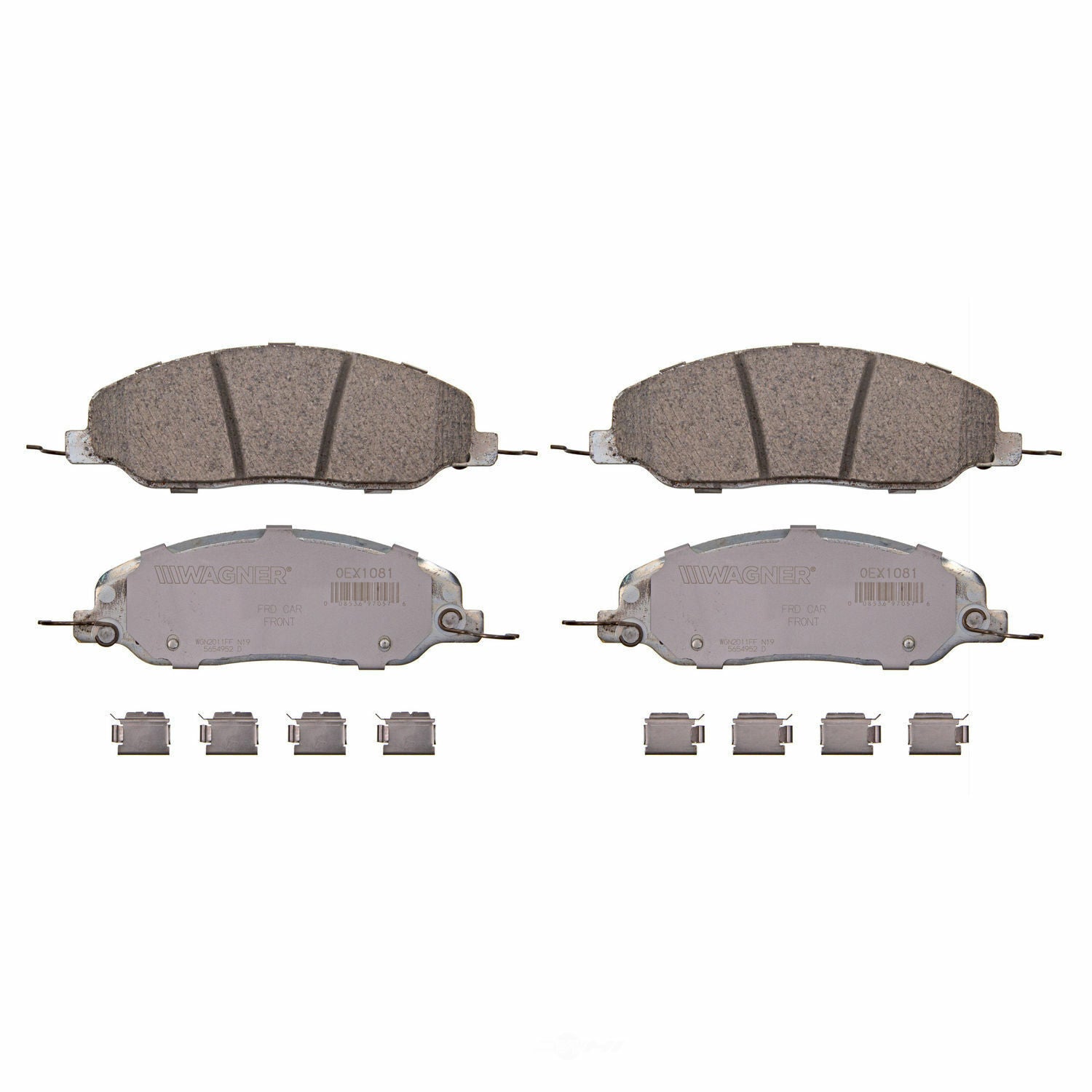 Wagner OEX1081 Disc Brake Pad Set