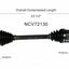GSP North America NCV72130 CV Axle Assembly