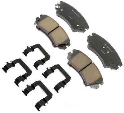 ACDelco Professional Durastop 17D1404CHF2 Disc Brake Pad Set
