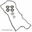 Beck/Arnley 036-2067 Engine Valve Cover Gasket Set