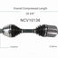 GSP North America NCV10136 CV Axle Assembly