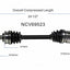 GSP North America NCV69523 CV Axle Assembly