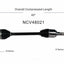 GSP North America NCV48021 CV Axle Assembly