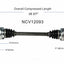 GSP North America NCV12093 CV Axle Assembly