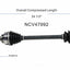 GSP North America NCV47992 CV Axle Assembly