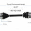 GSP North America NCV21501 CV Axle Assembly