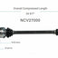 GSP North America NCV27000 CV Axle Assembly