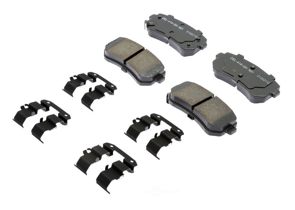 ACDelco Professional Durastop 17D1157CHF1 Disc Brake Pad Set