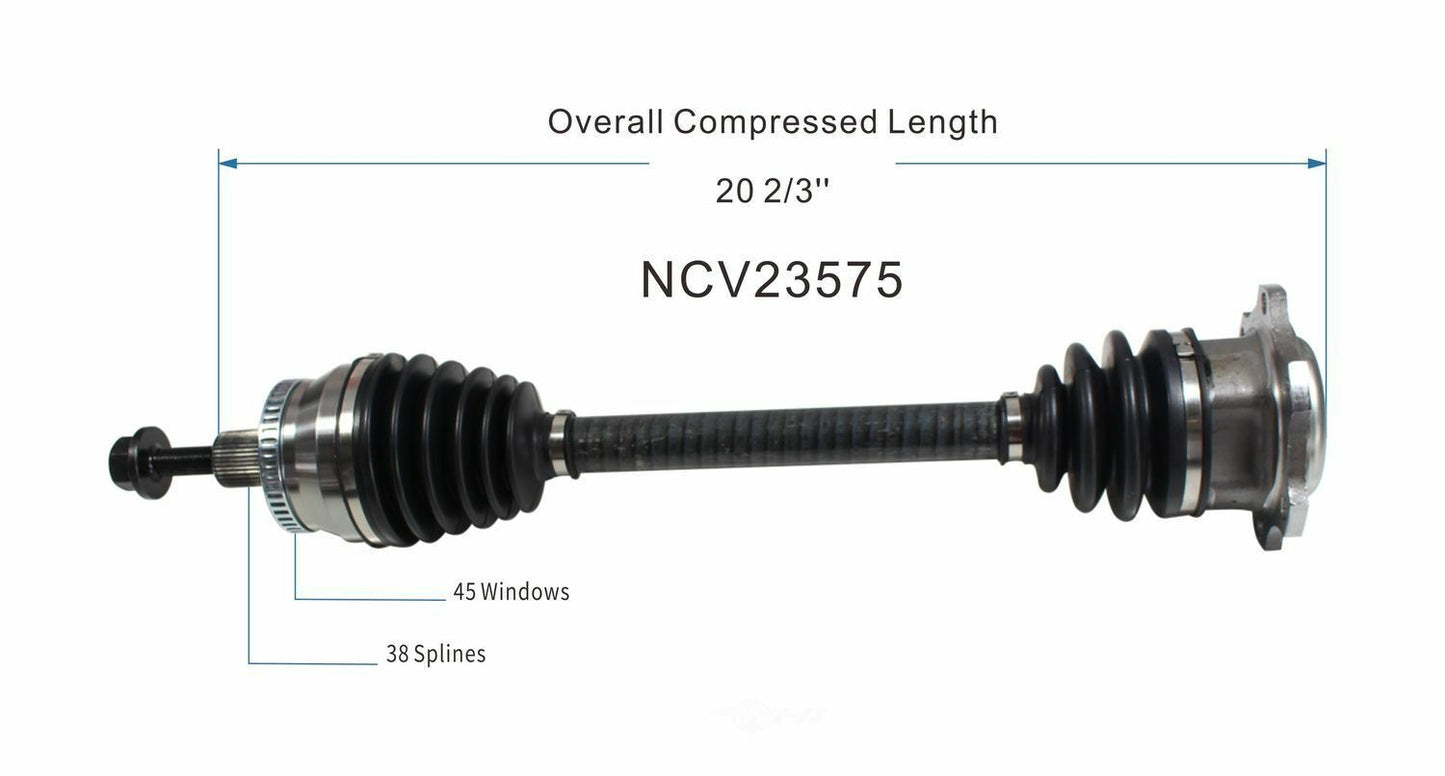 GSP North America NCV23575 CV Axle Assembly