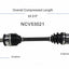 GSP North America NCV53021 CV Axle Assembly