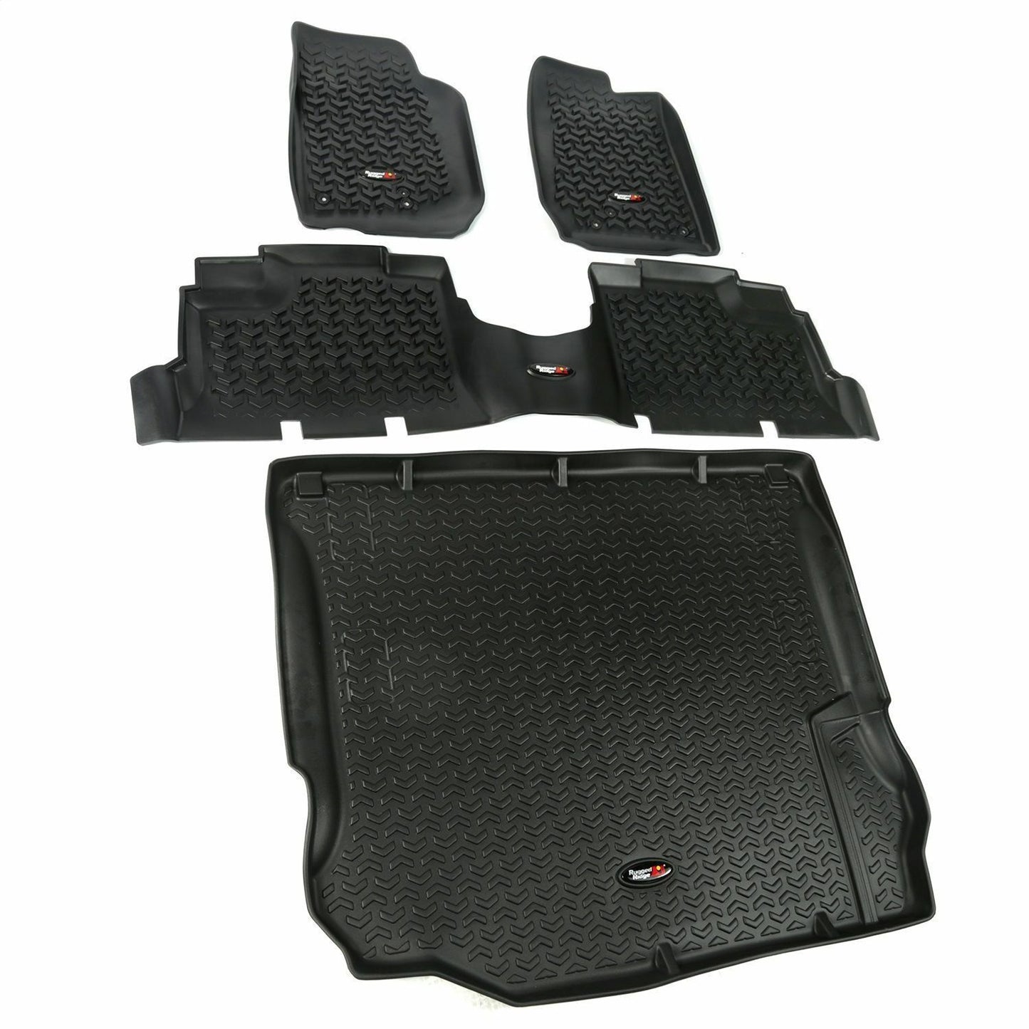 Rugged Ridge 12988.04 Floor Mat Set