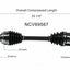 GSP North America NCV69567 CV Axle Assembly