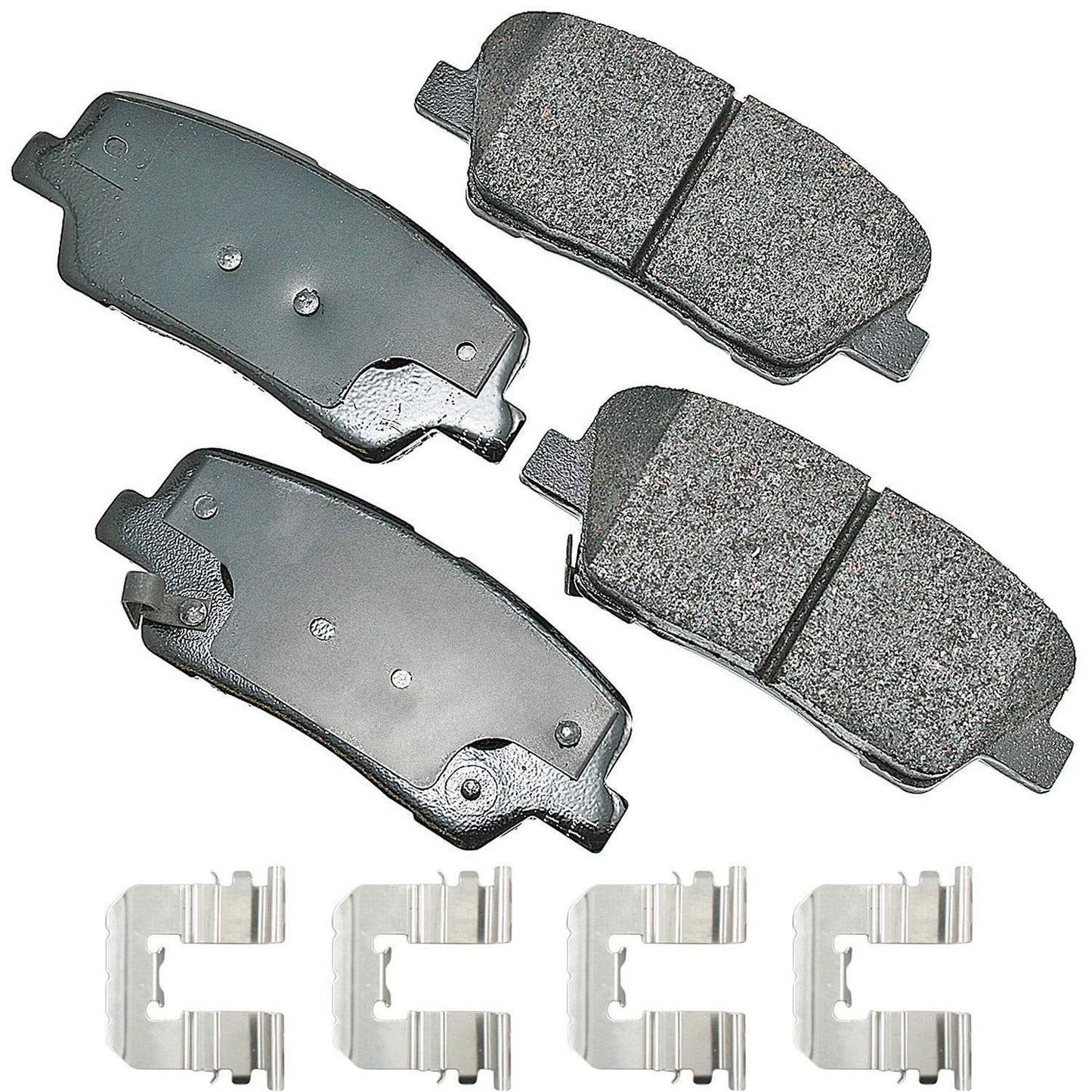 Akebono ACT1284B Jeu de plaquettes de frein à disque