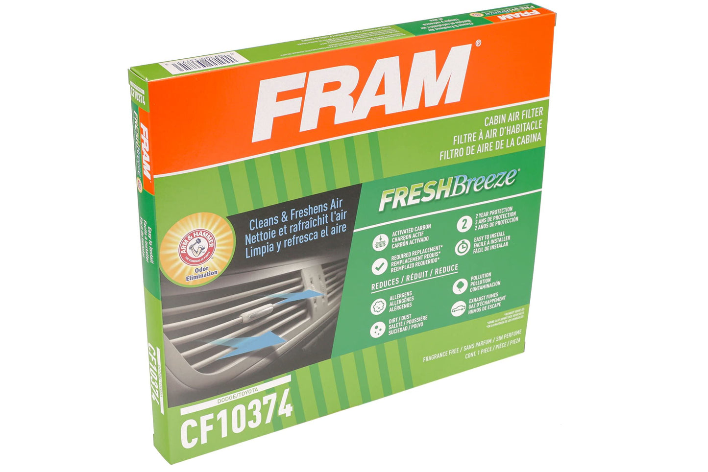 Filtre à air d'habitacle Fram CF10374