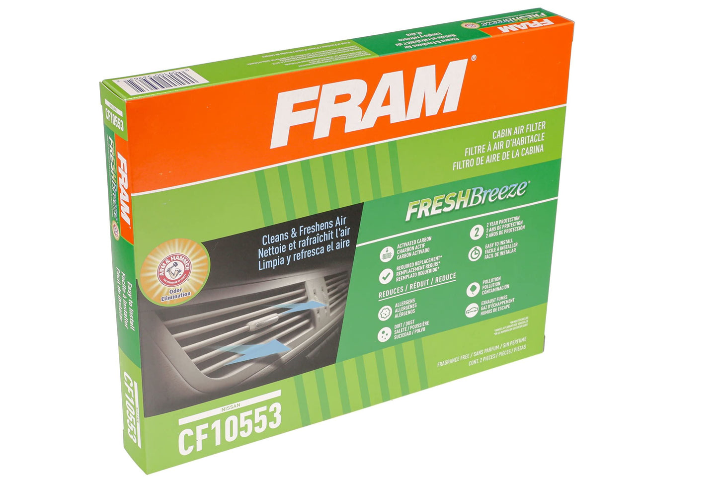 Filtro de aire de cabina Fram CF10553