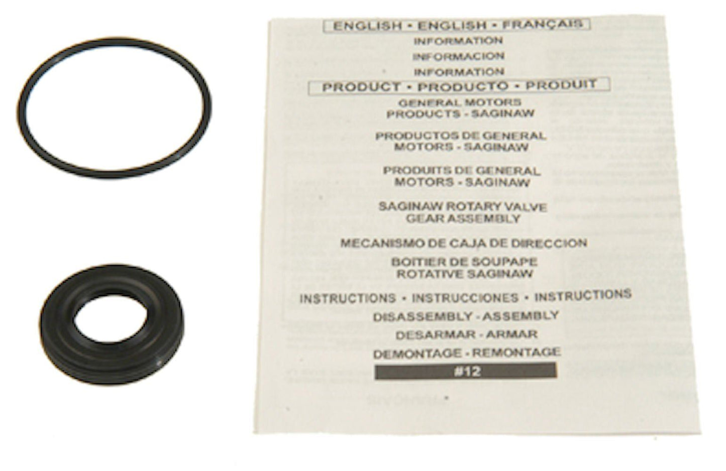 Edelmann 8777 Kit de sello del eje de entrada del engranaje de dirección