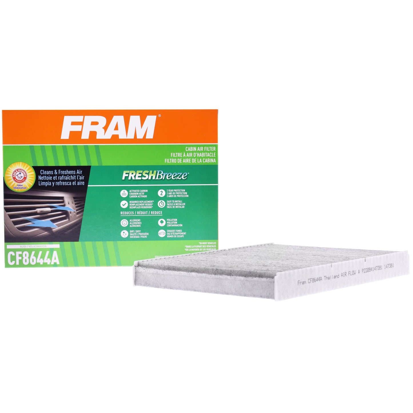 Filtre à air d'habitacle Fram CF8644A