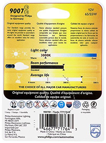 Philips 9007B1 Headlight Bulb