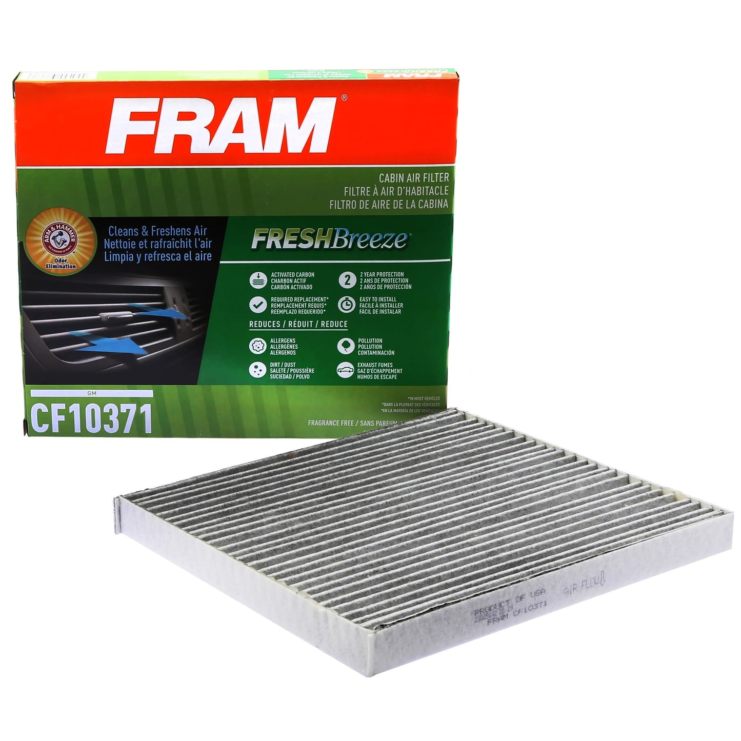 Filtre à air d'habitacle Fram CF10371