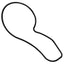 Beck/Arnley 039-4176 Engine Water Pump Gasket