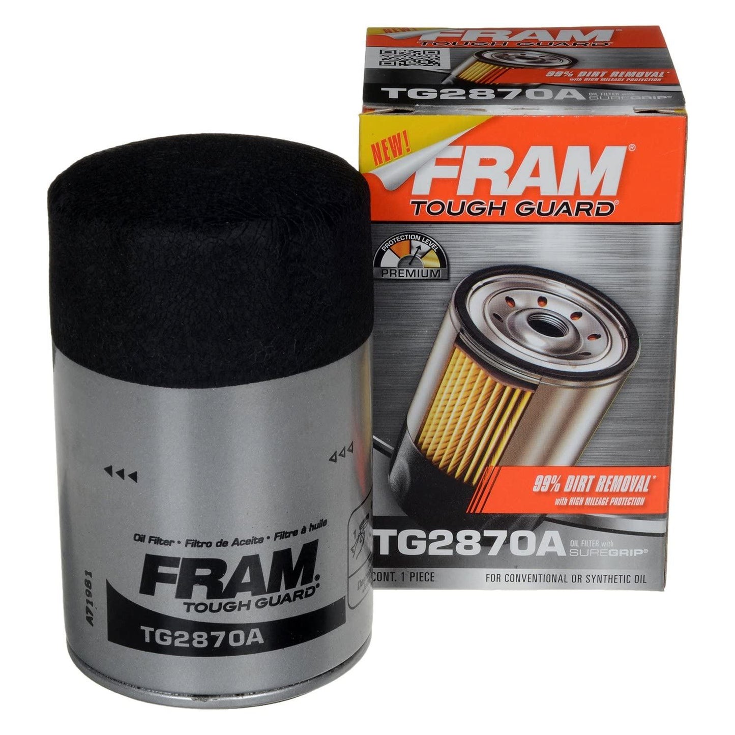 Filtro de aceite de motor Fram TG2870A