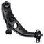 Beck/Arnley 102-4711 Conjunto de brazo de control de suspensión y rótula
