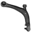 Beck/Arnley 102-7612 Conjunto de brazo de control de suspensión y rótula