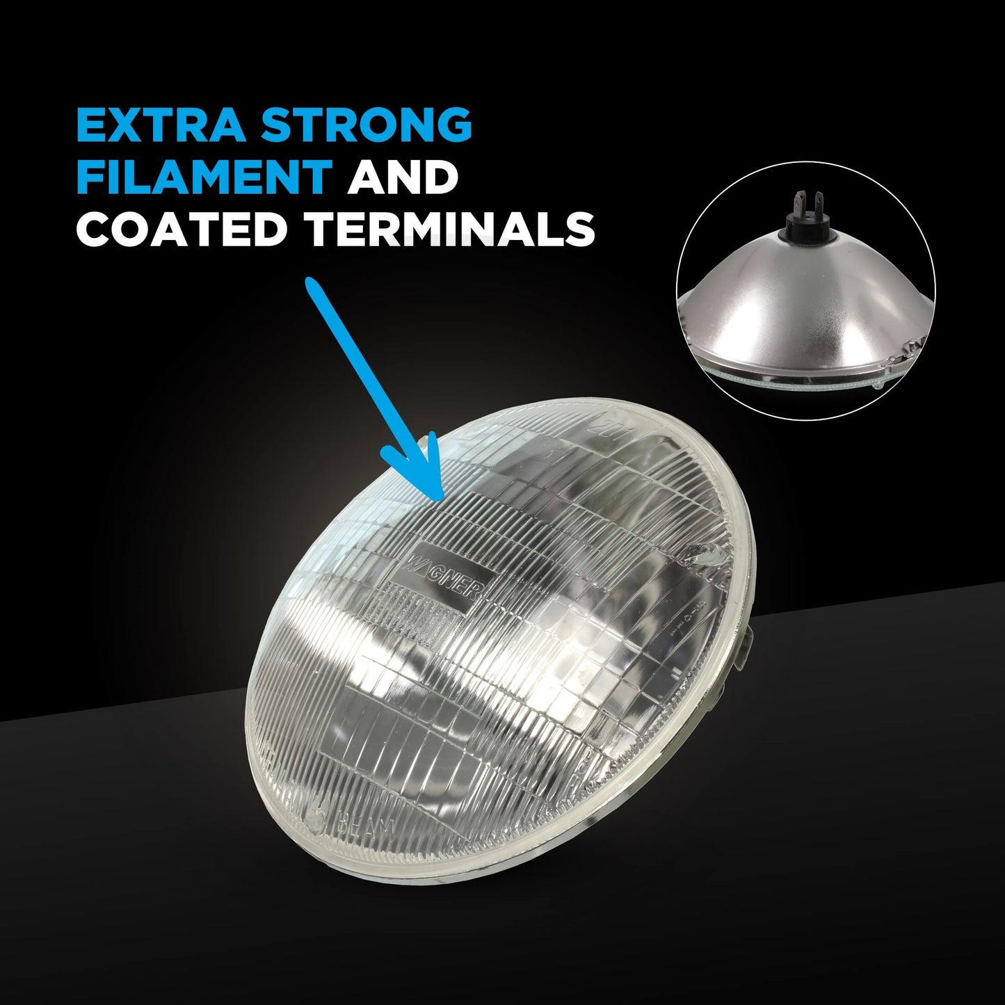 Bombilla para faros delanteros Wagner H6054BL