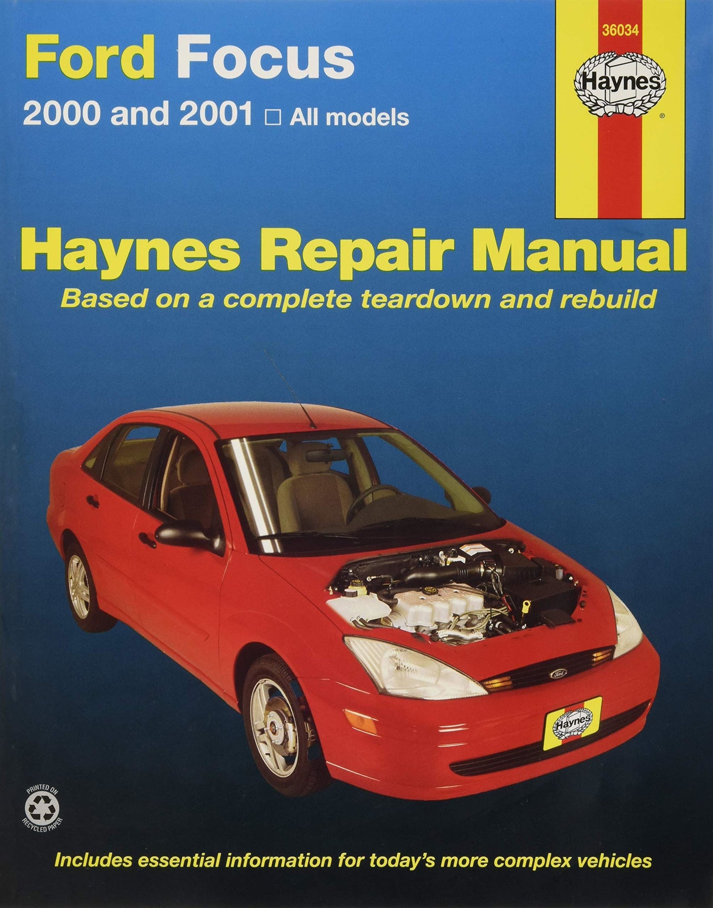 Publicaciones Haynes 36034 Manual de reparación