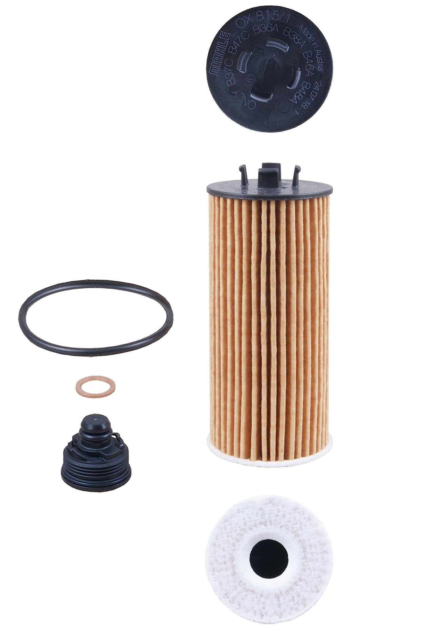 Mahle OX 815/1D Filtro de aceite del motor