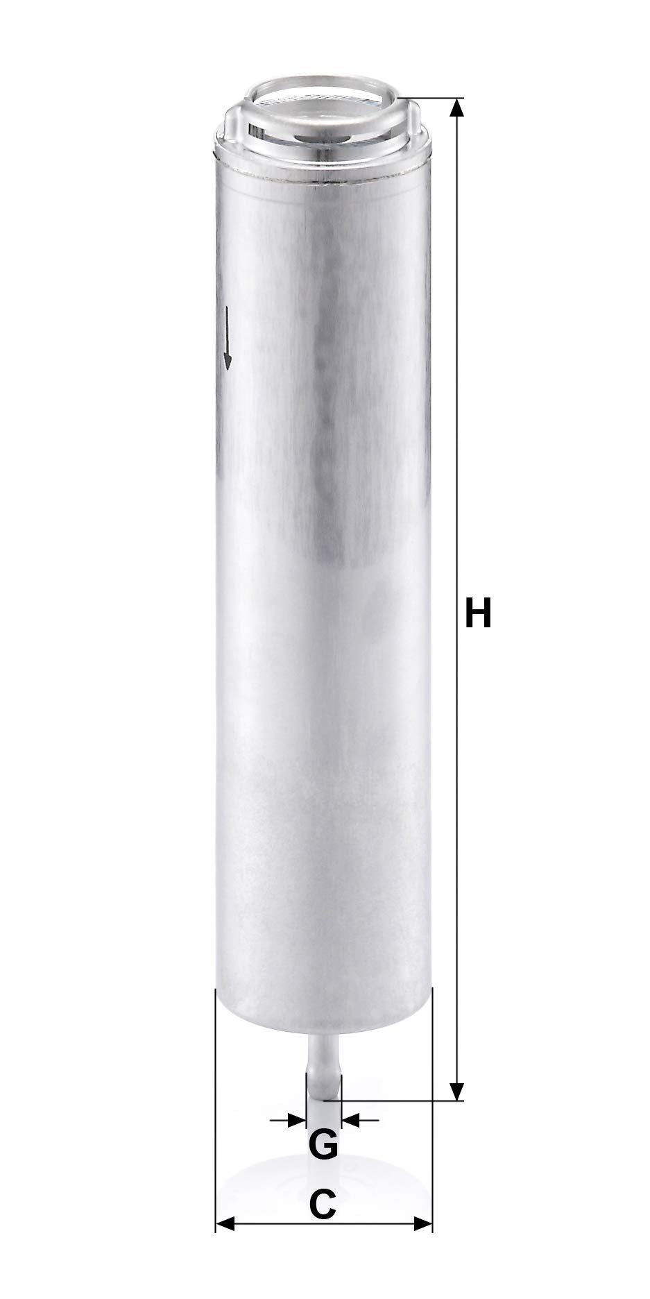 MANN-FILTER WK 5002 X Filtro de combustible