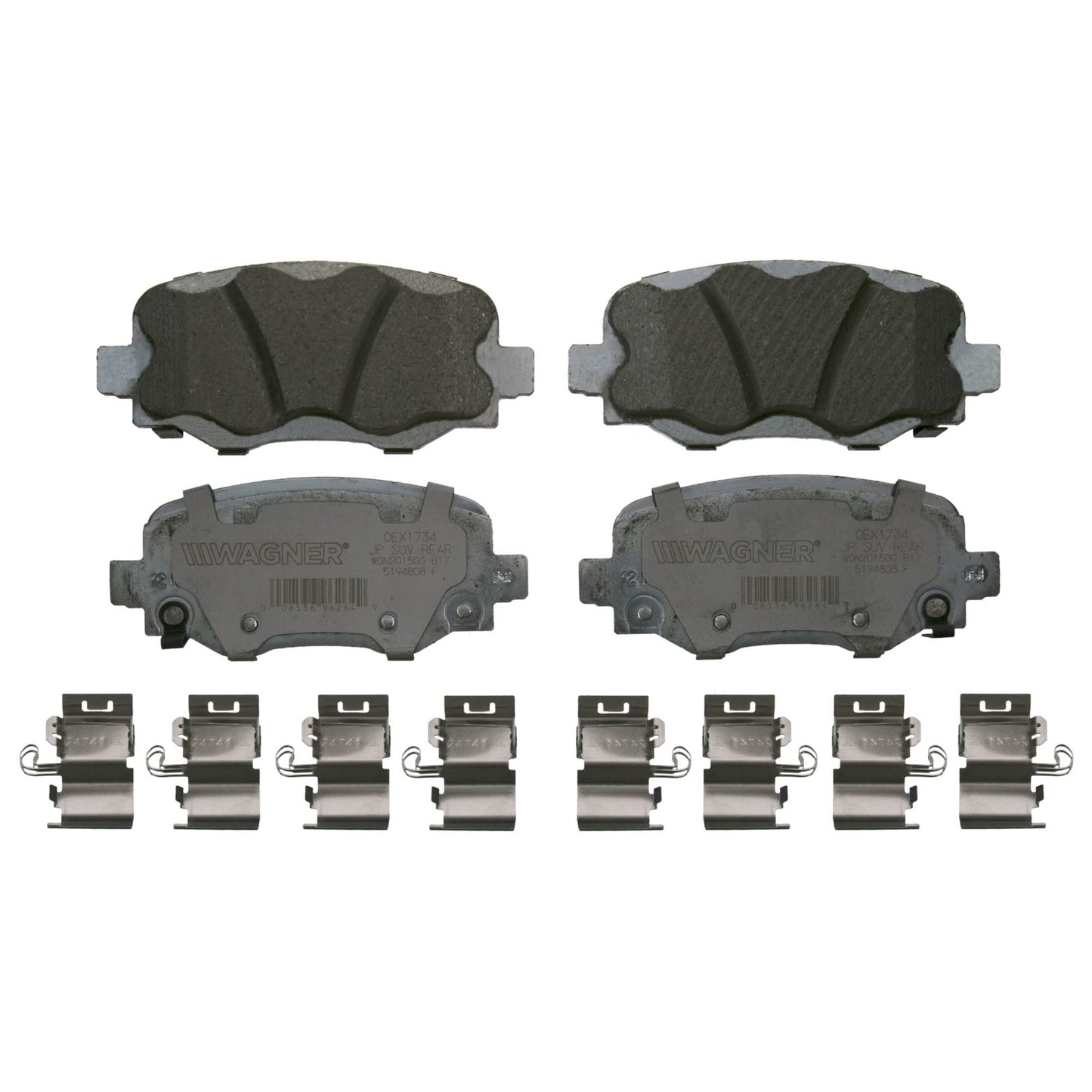 Wagner OEX1734 Disc Brake Pad Set