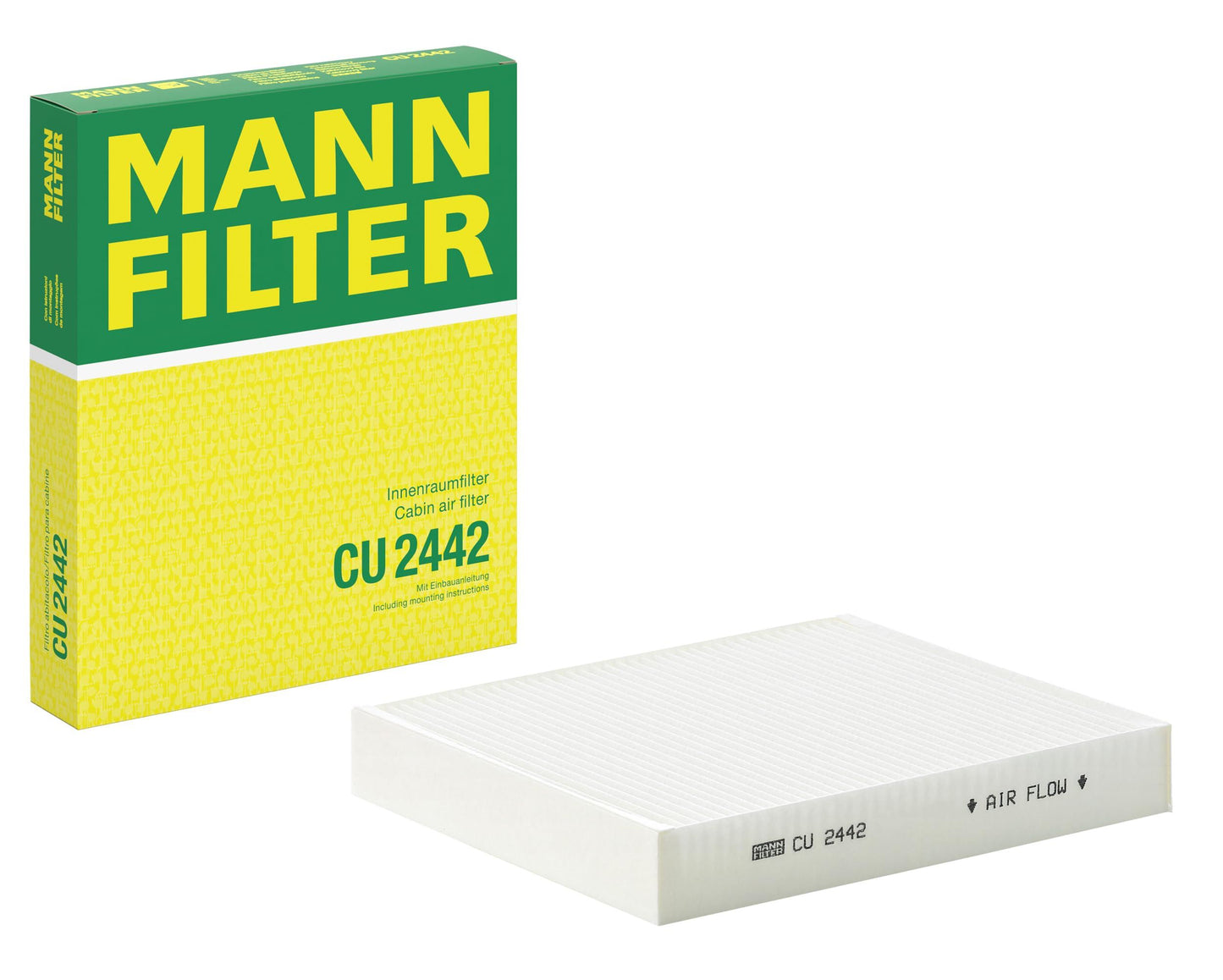 MANN-FILTER CU 2442 Filtro de aire de cabina