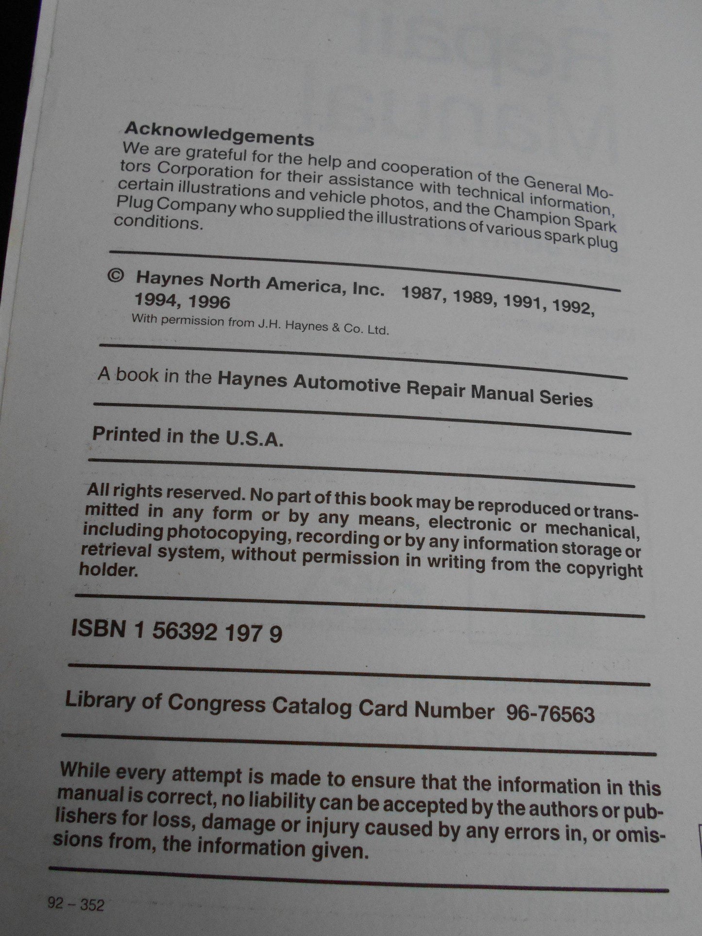 Publicaciones Haynes 24080 Manual de reparación