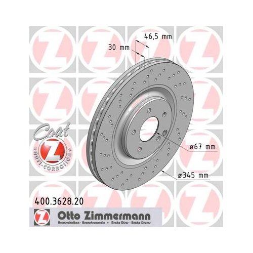 Zimmermann 400362820 (Pack of 2)