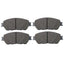 Beck/Arnley 089-1952 Disc Brake Pad Set