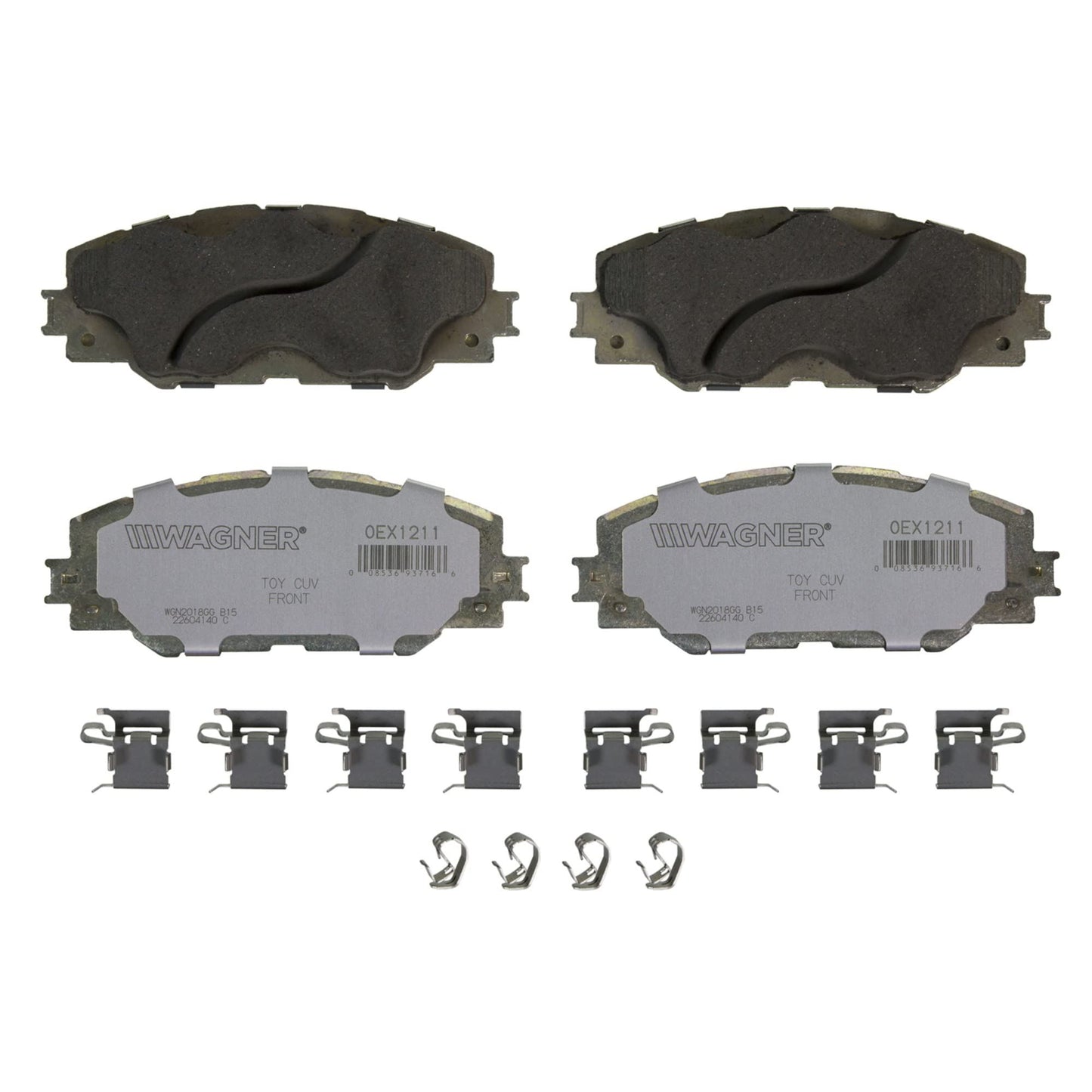 Wagner OEX1211 Disc Brake Pad Set