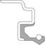 National Seal/Bearing 8594S Wheel Seal