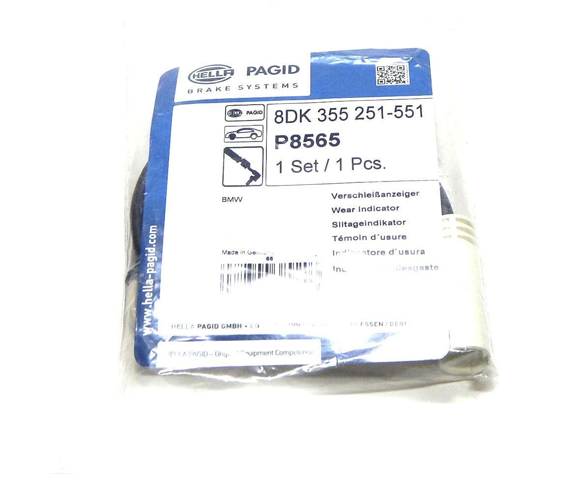 Sensor de desgaste de pastillas de freno de disco Hella-PAGID 355251551