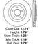 Stoptech 127.62060R Disc Brake Rotor
