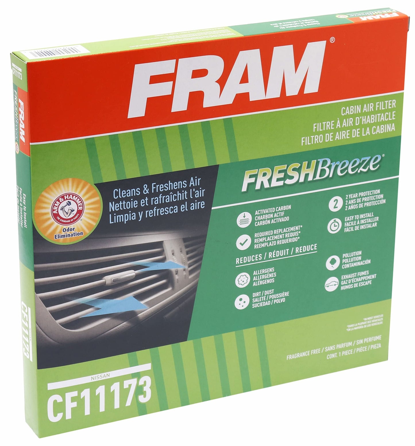 Fram CF11173 Cabin Air Filter