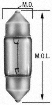 Bombilla Wagner 12100 Dome (PAQUETE DE 10)