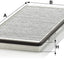 MANN-FILTER CUK 3858 Cabin Air Filter